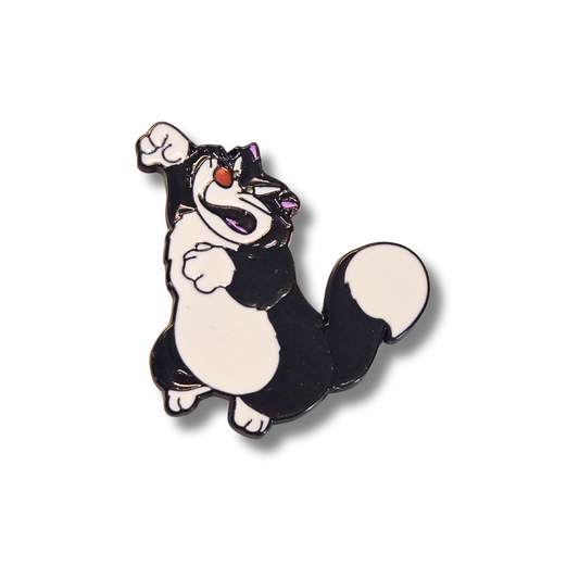 "Lucifer" the Cat | Collectible Pin - Velora Luxury Fashion