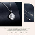 Lucky Clover 1ct Moissanite Sterling Silver Pendant Necklace - Velora Luxury Fashion