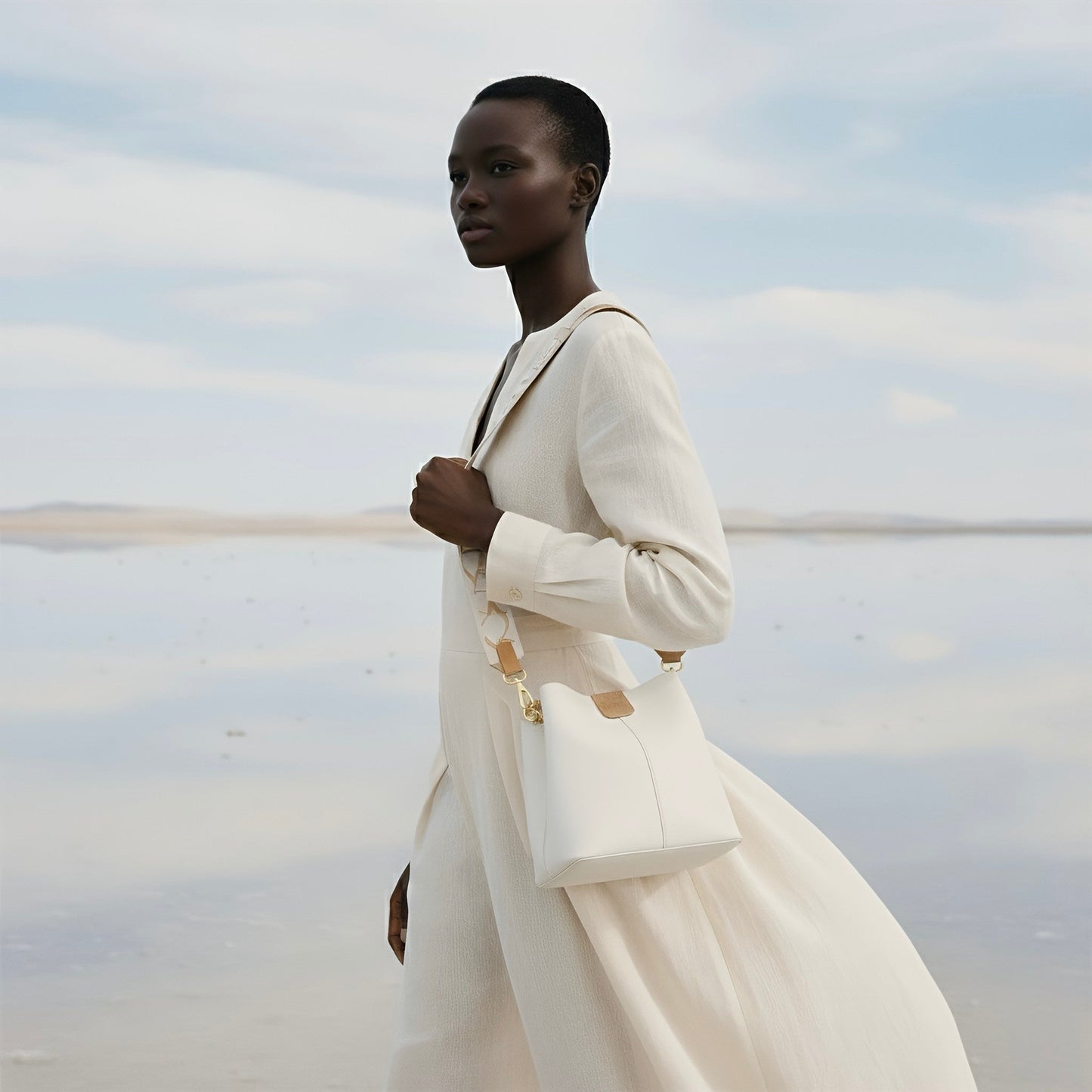 Luna bag by Rotta - Bucket bag vegan leather - Velora Luxury Fashion