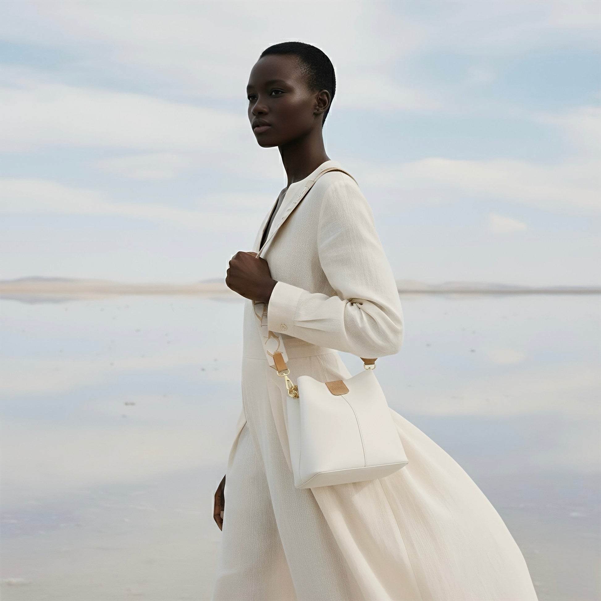Luna bag by Rotta - Bucket bag vegan leather - Velora Luxury Fashion