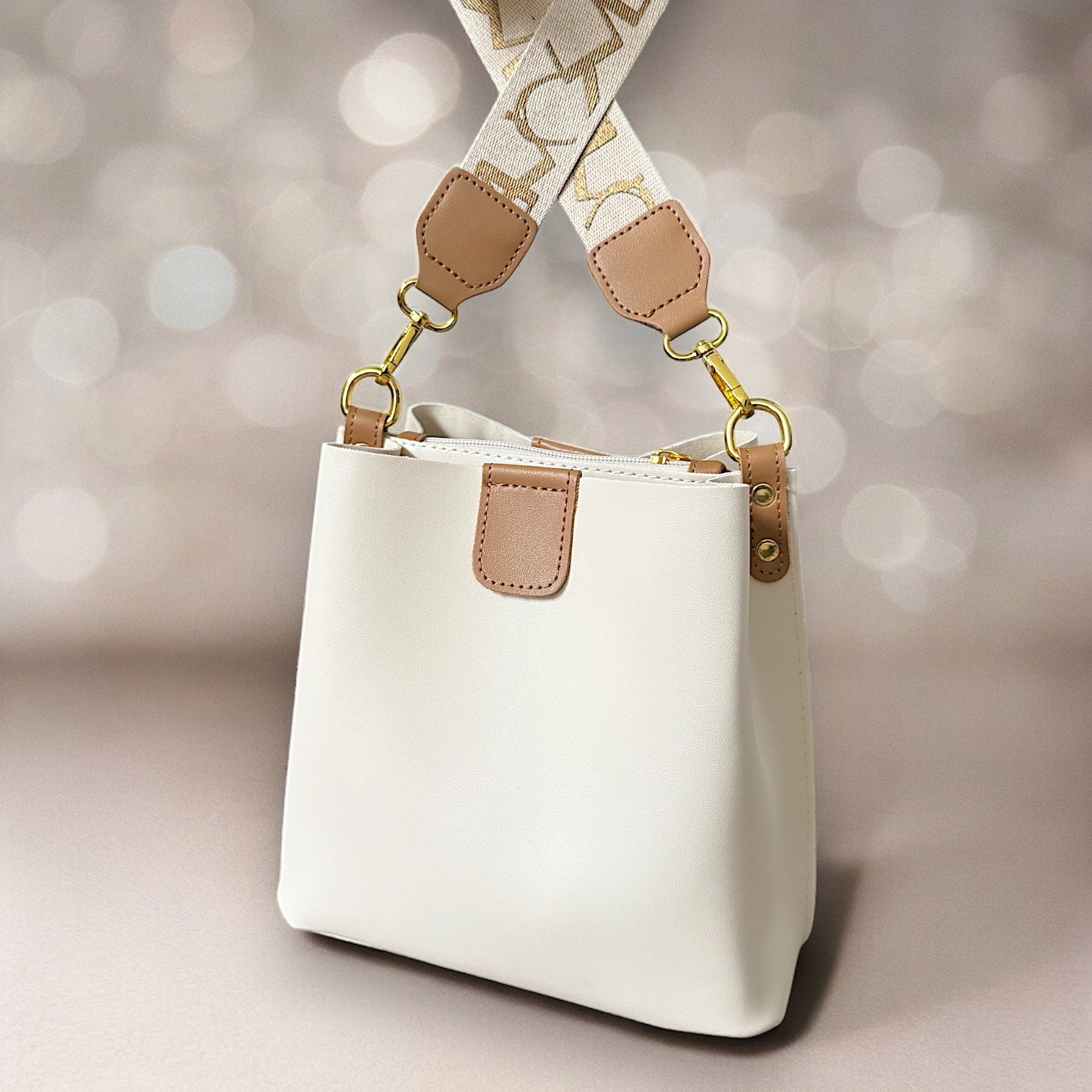 Luna bag by Rotta - Bucket bag vegan leather - Velora Luxury Fashion