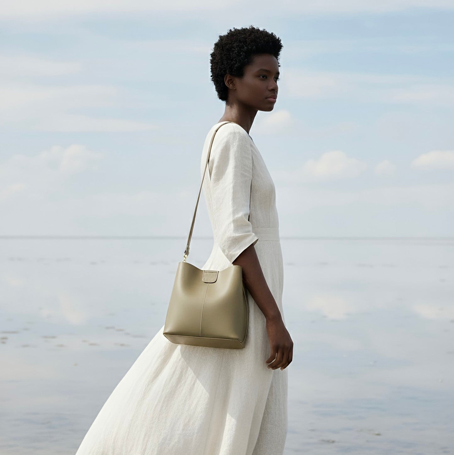 Luna bag by Rotta - Bucket bag vegan leather - Velora Luxury Fashion