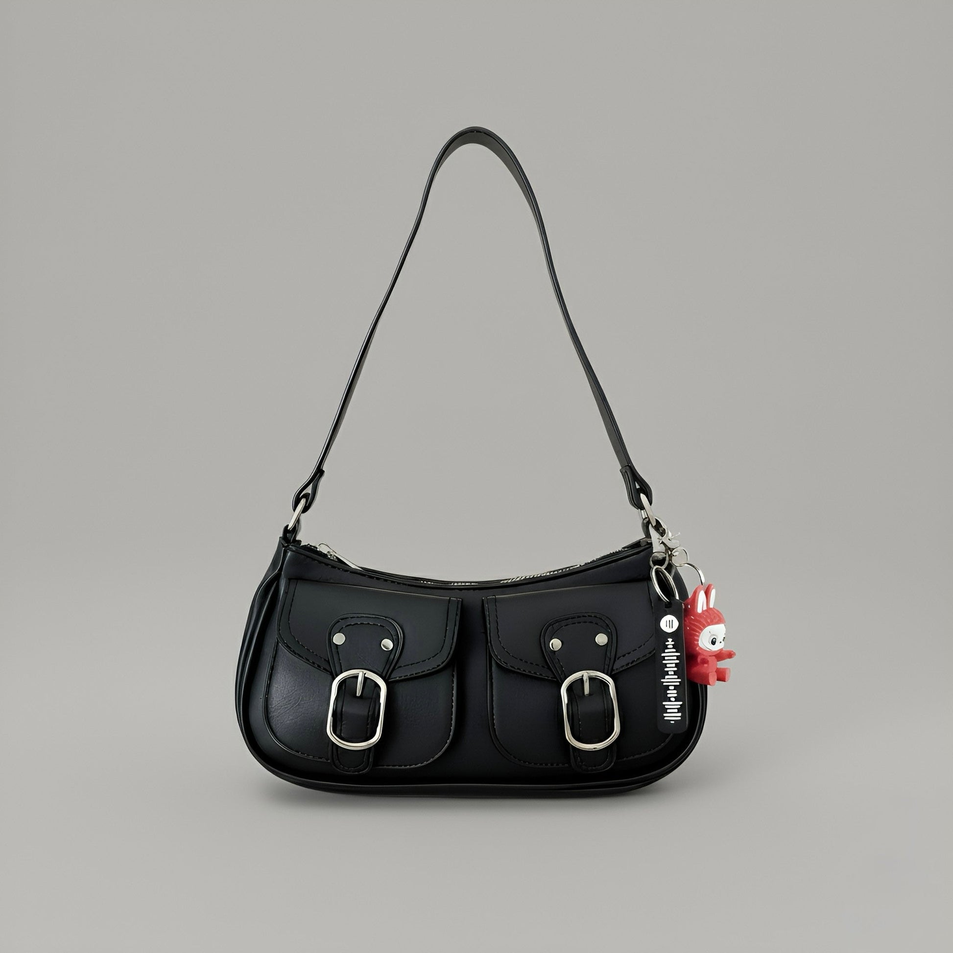 MAYA - Sloane Dual Closure Shoulder Bag - Velora Luxury Fashion