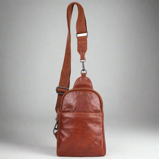 MET Andora Leather Chest Front Bag & Backpack - Velora Luxury Fashion