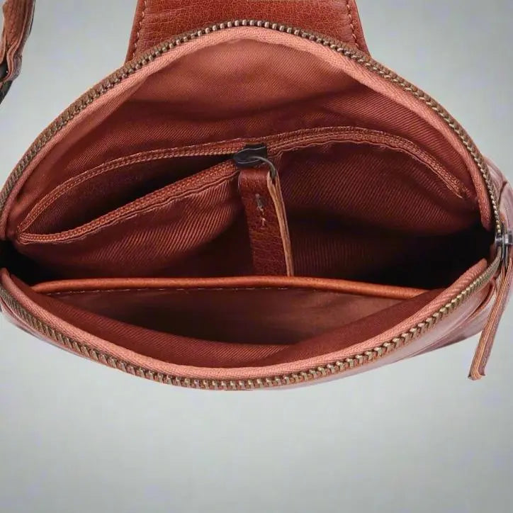 MET Andora Leather Chest Front Bag & Backpack - Velora Luxury Fashion