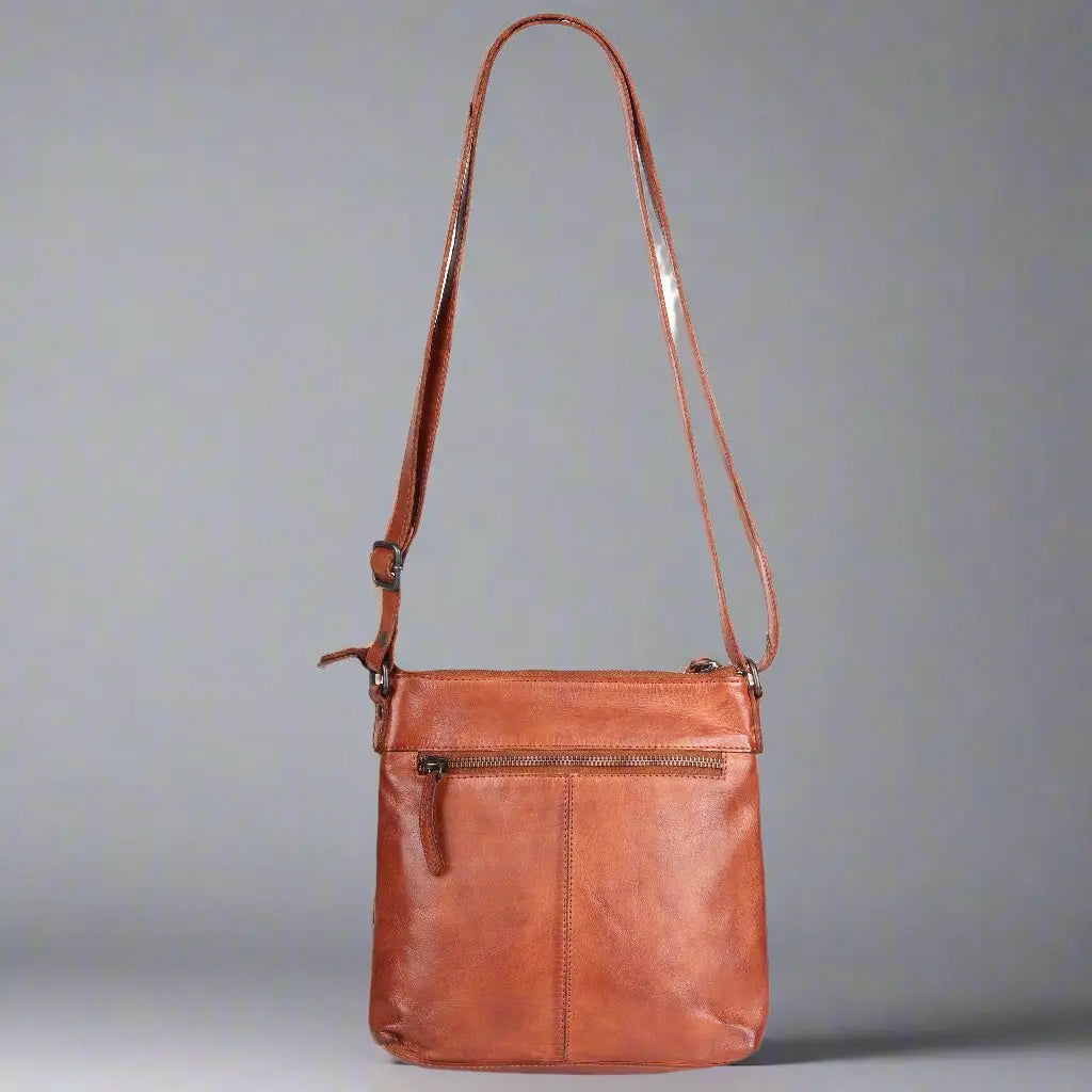 MET Flower Embossed Leather Crossbody Bag - Velora Luxury Fashion