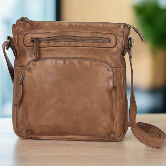 MET Front Organizer Crossbody Bag - Velora Luxury Fashion
