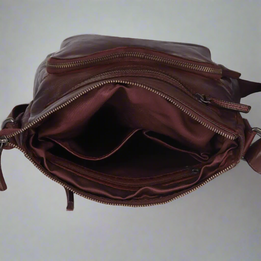 MET Front Organizer Crossbody Bag - Velora Luxury Fashion