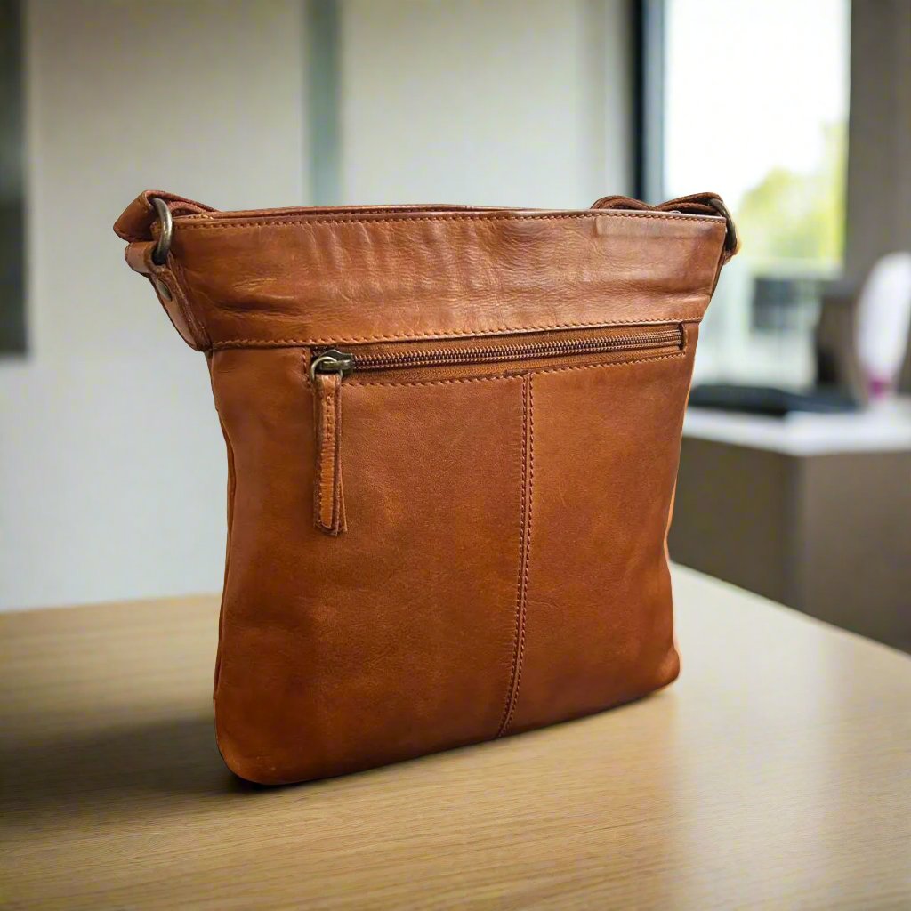 MET Leather Crossbody Bag - Velora Luxury Fashion