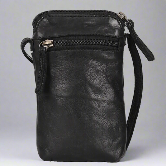 MET Small Crossbody Bag With Front Pocket Boutique of Leathers/Open Road
