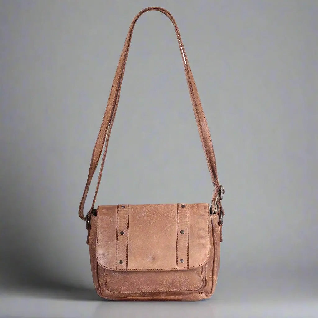 MET Studded Leather Crossbody Bag Boutique of Leathers/Open Road