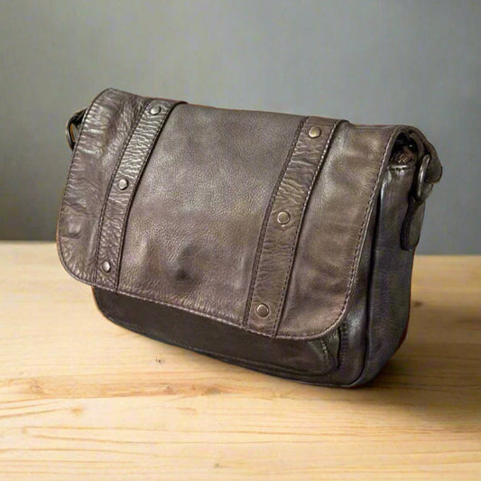 MET Studded Leather Crossbody Bag Boutique of Leathers/Open Road