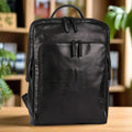 MET Two Strap Adjustable Leather Backpack - Velora Luxury Fashion
