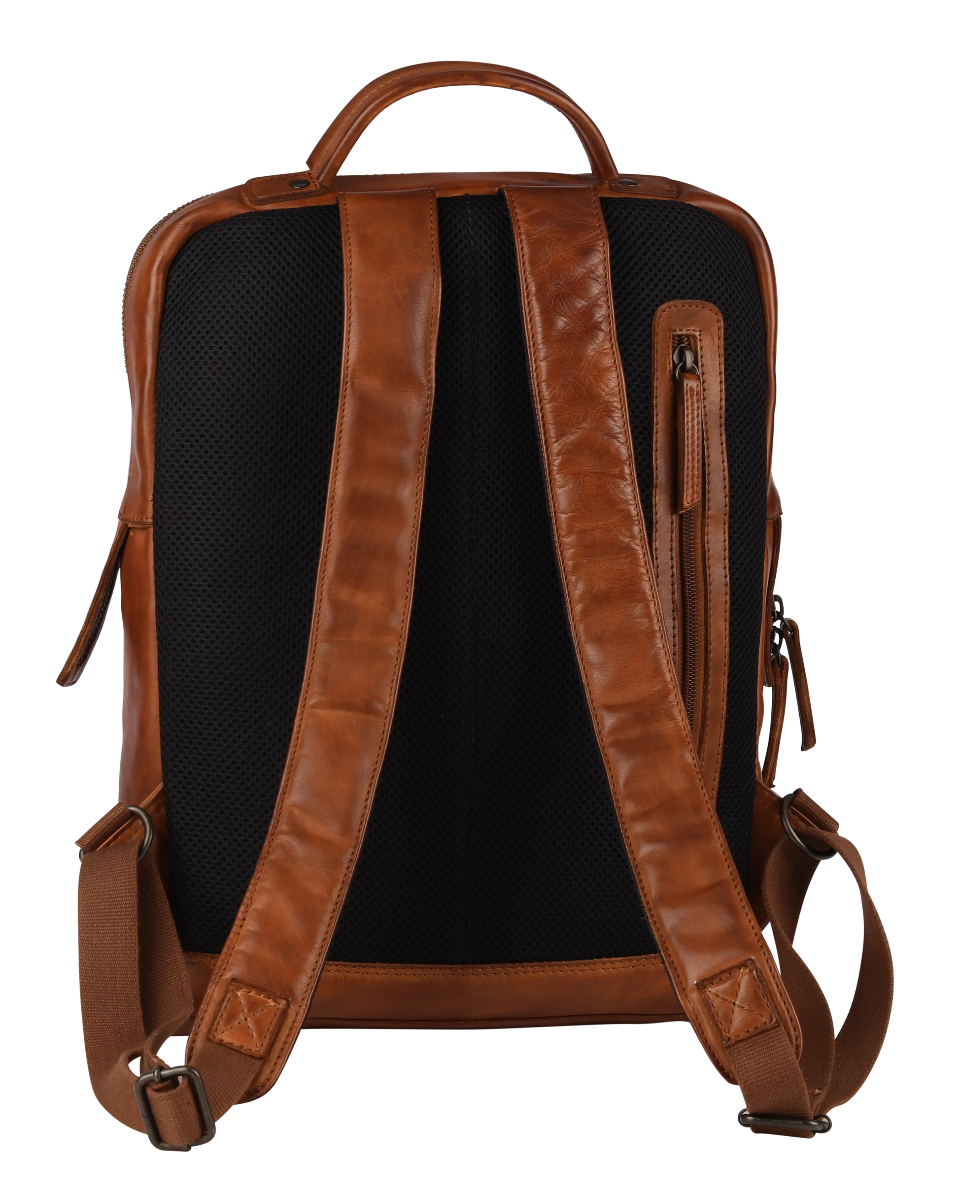 MET Two Strap Adjustable Leather Backpack - Velora Luxury Fashion