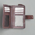 MET Women's Leather Credit Card Wallet - Velora Luxury Fashion