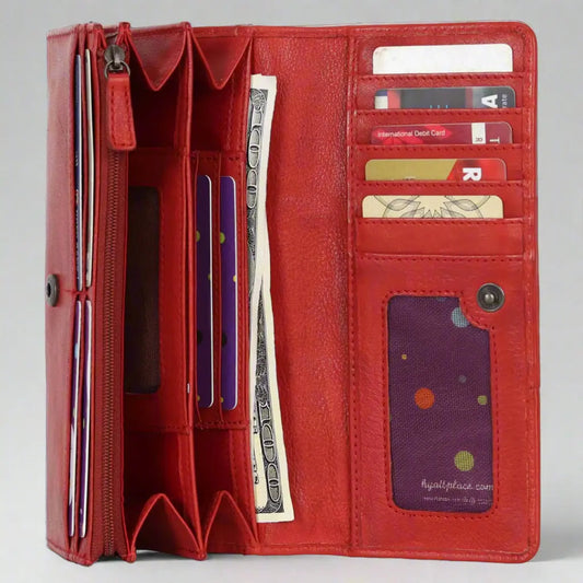 MET Women's Wallet - Velora Luxury Fashion