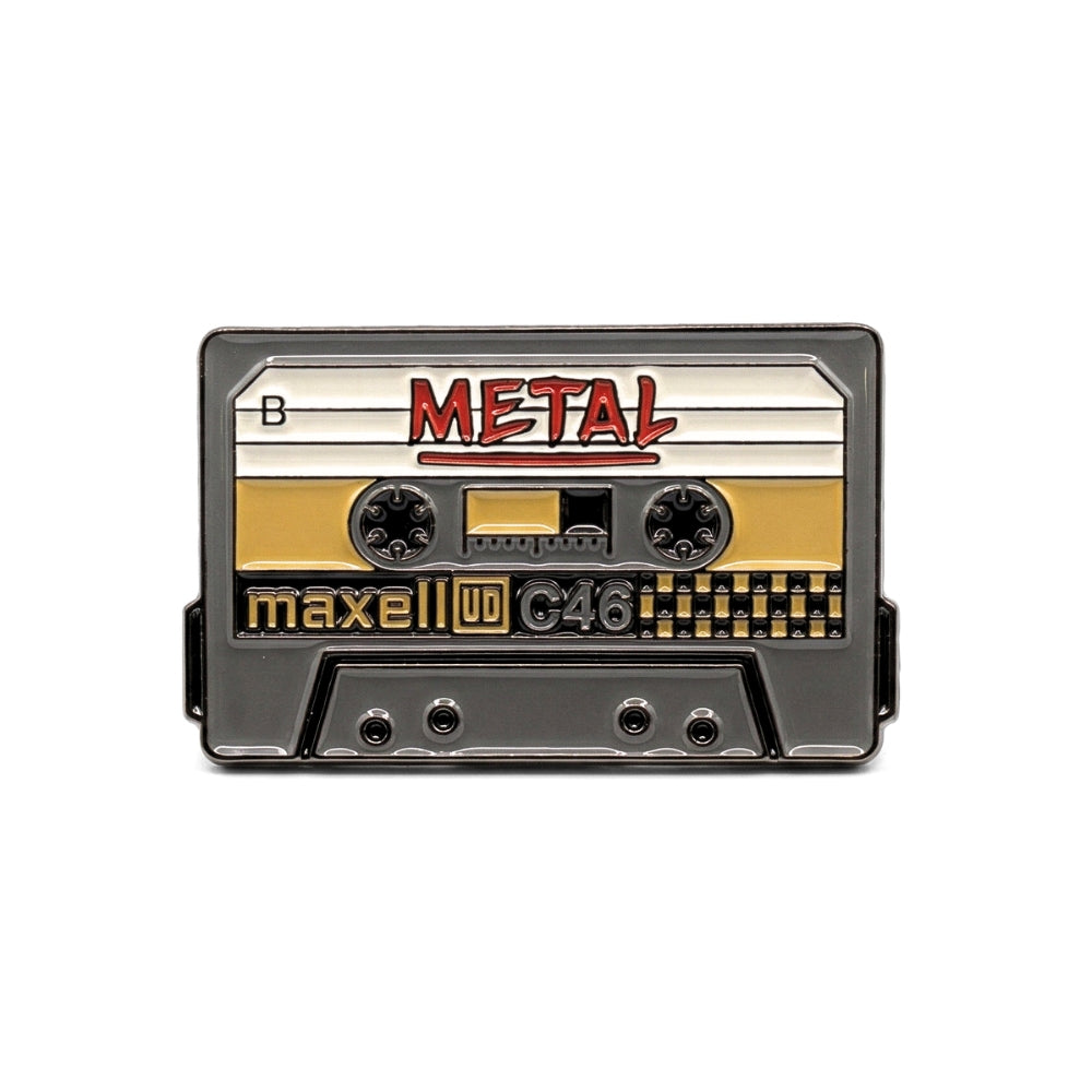 Cassette Tape - METAL Mix | Collectible Pin