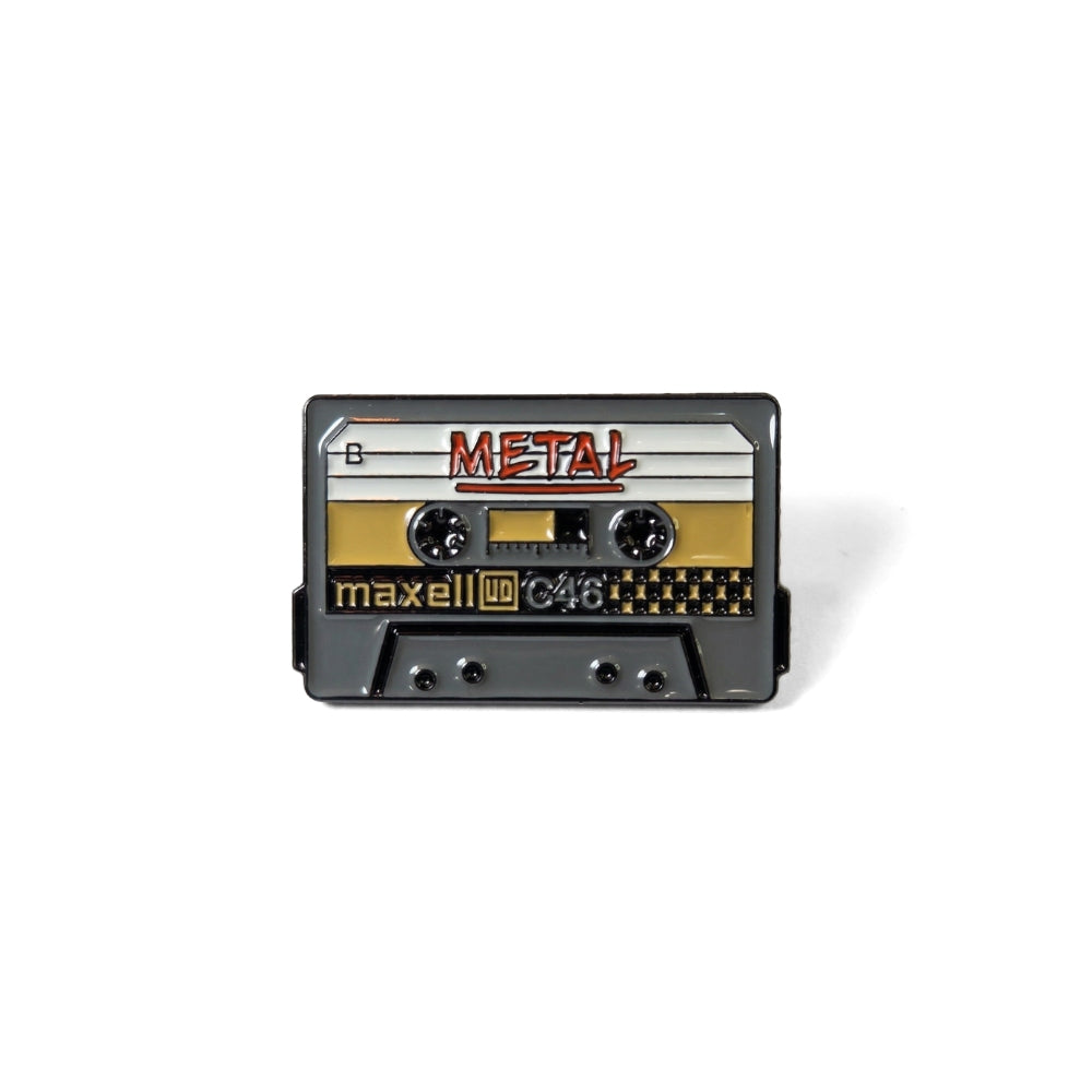 Cassette Tape - METAL Mix | Collectible Pin