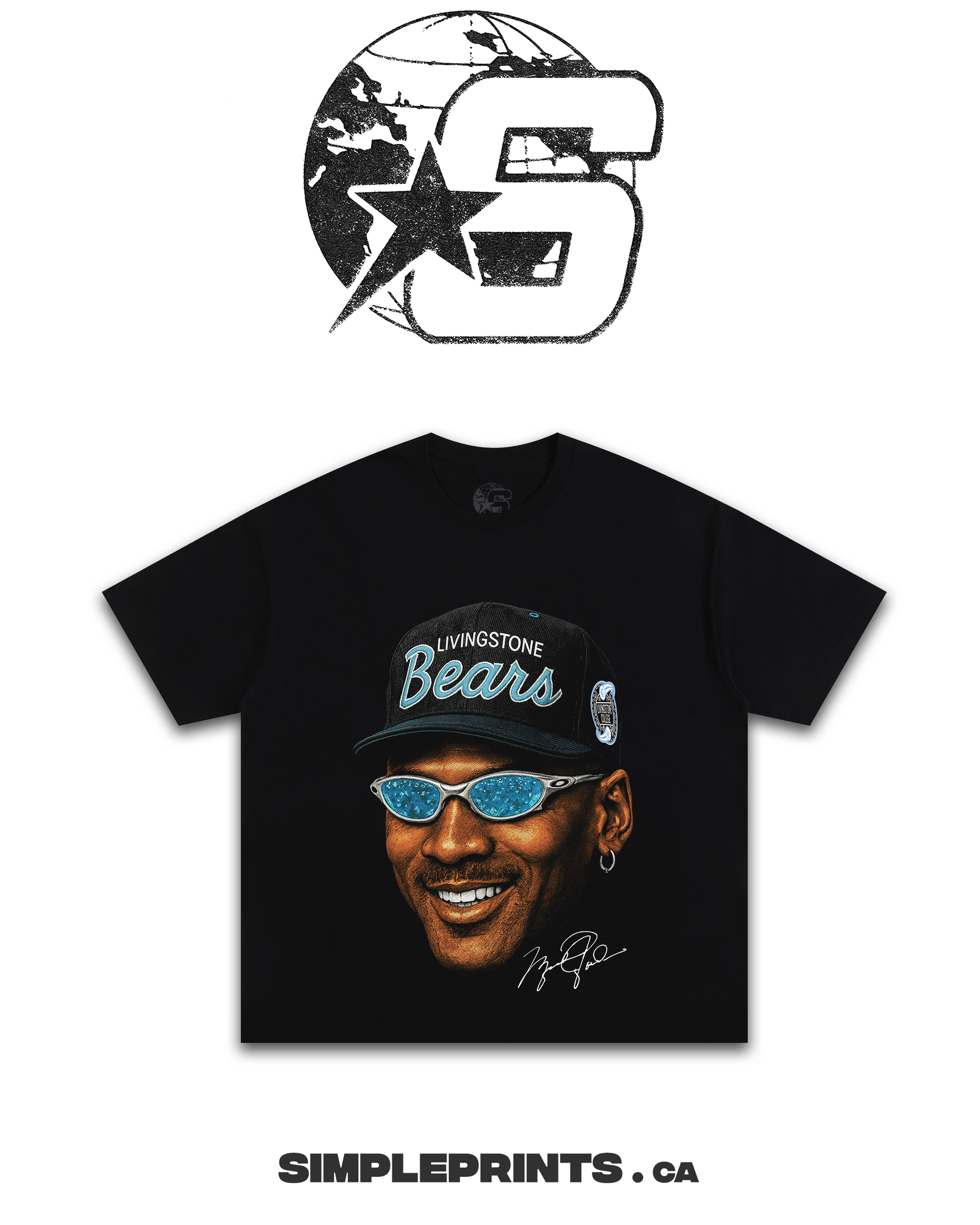 MICHAEL JORDAN Graphic T-Shirt - Velora Luxury Fashion