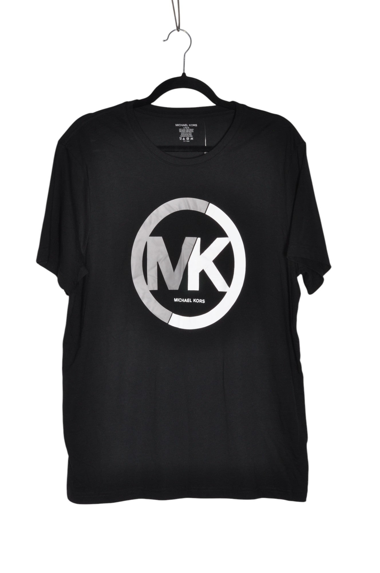 MICHAEL KORS Men T-Shirts Regular fit in Black - L - Velora Luxury Fashion