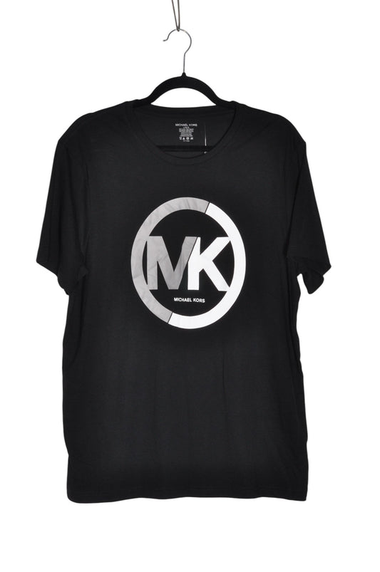 MICHAEL KORS Men T-Shirts Regular fit in Black - L - Velora Luxury Fashion