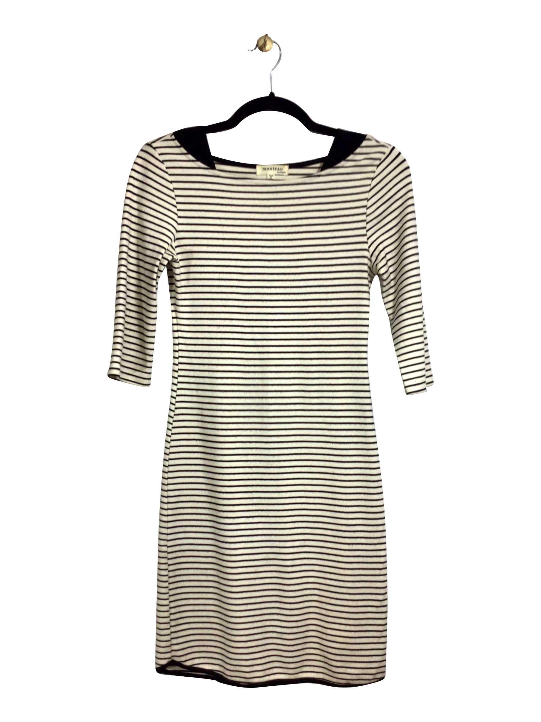 MONTEAU Regular fit Midi Dress in White - M - Velora