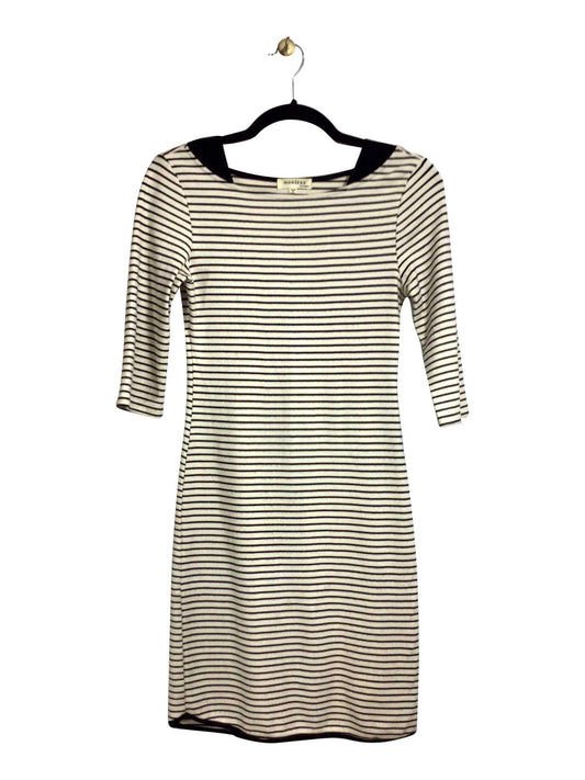 MONTEAU Regular fit Midi Dress in White - M - Velora