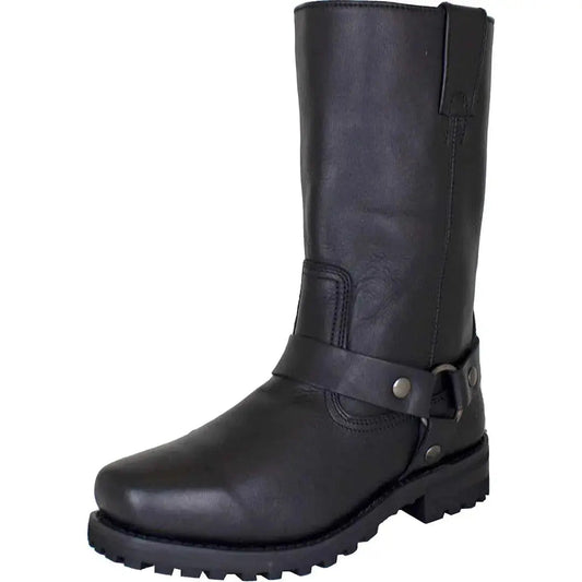Open Road Men's Harness Motorcycle Boots Boutique of Leathers/Open Road