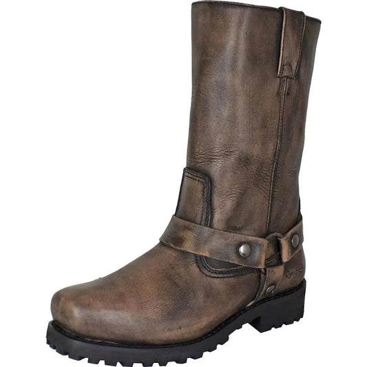 Open Road Men's Harness Motorcycle Boots Boutique of Leathers/Open Road