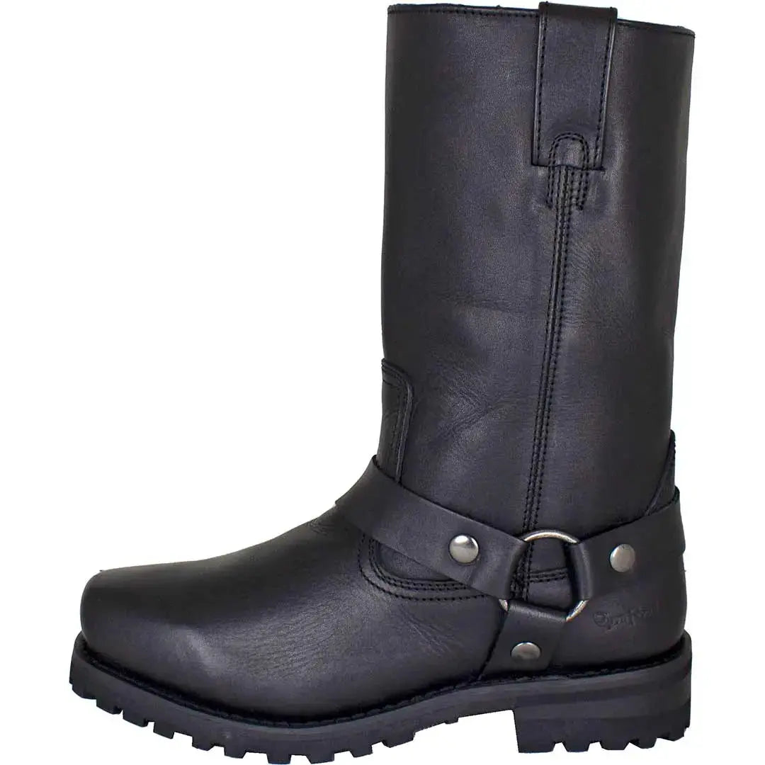 Open Road Men's Harness Motorcycle Boots Boutique of Leathers/Open Road