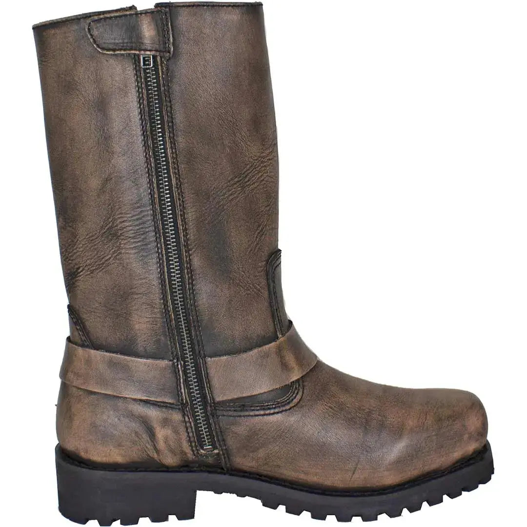 Open Road Men's Harness Motorcycle Boots Boutique of Leathers/Open Road