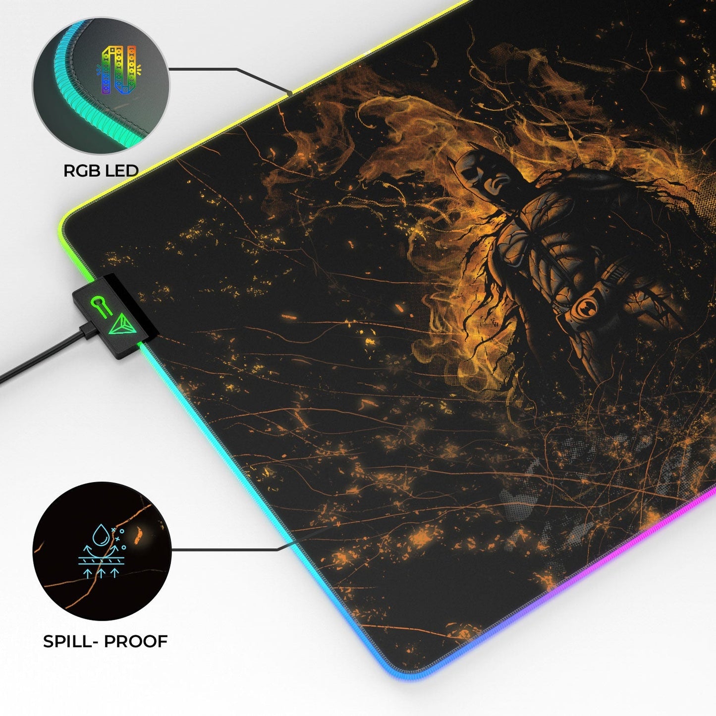 The Dark Knight Rises Gaming Mouse Pad - Velora