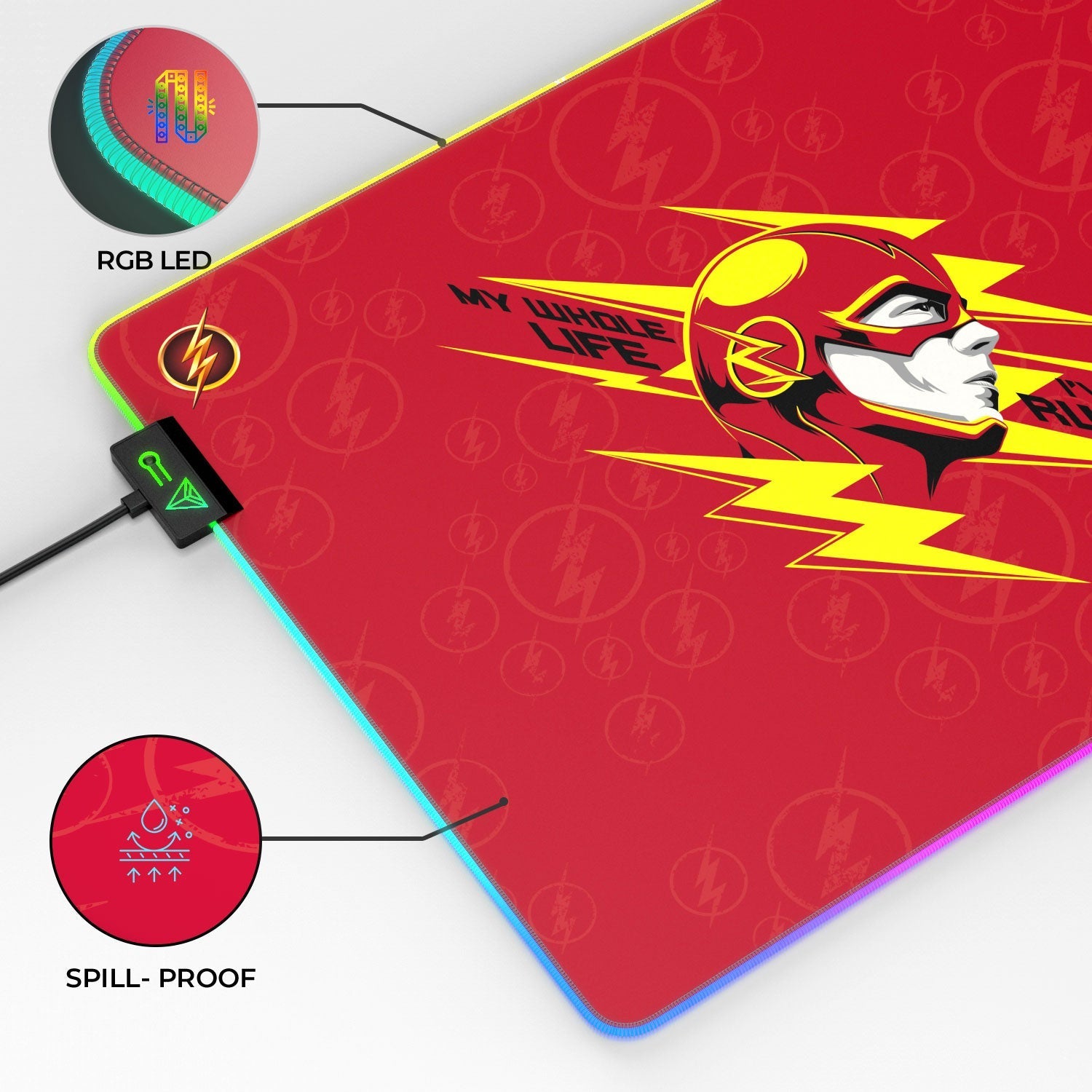 The FLASH Gaming Mouse Pad - Velora