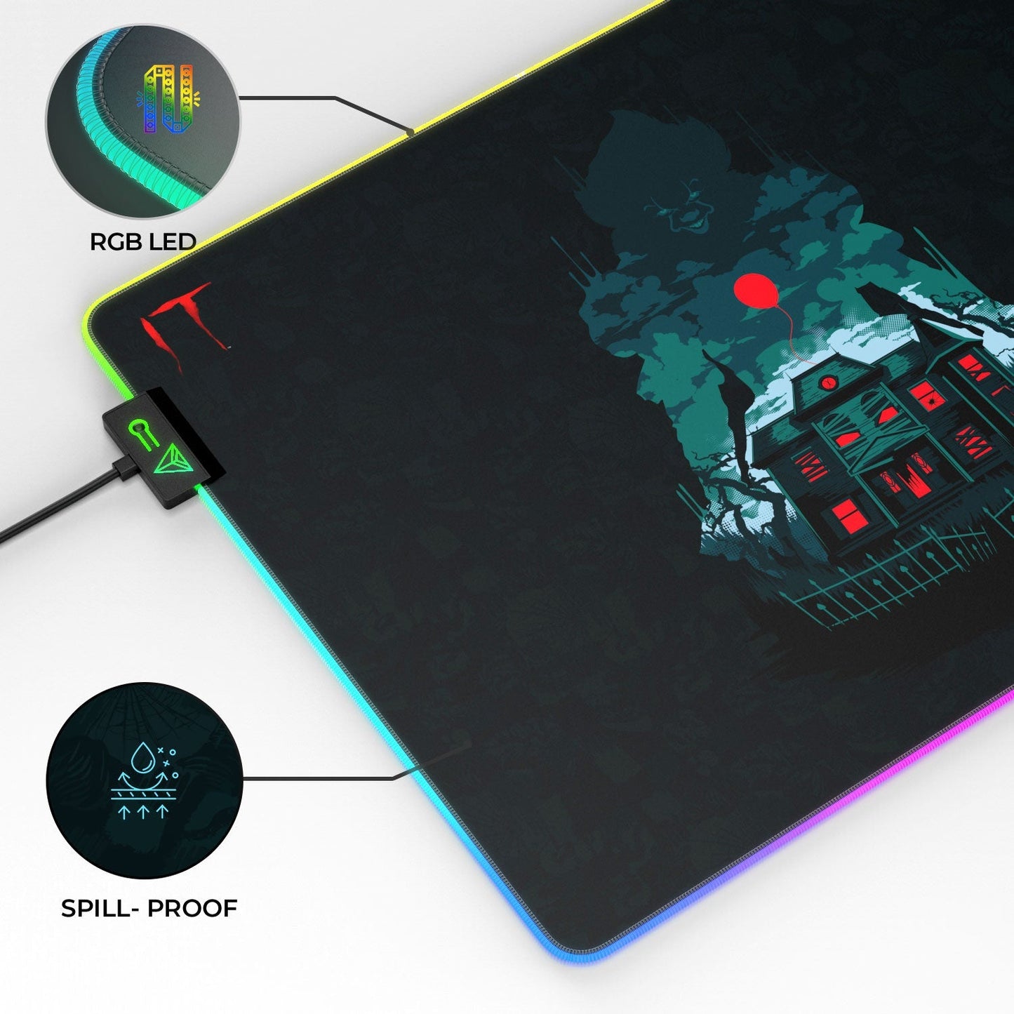 IT - Nightmare Gaming Mouse Pad - Velora
