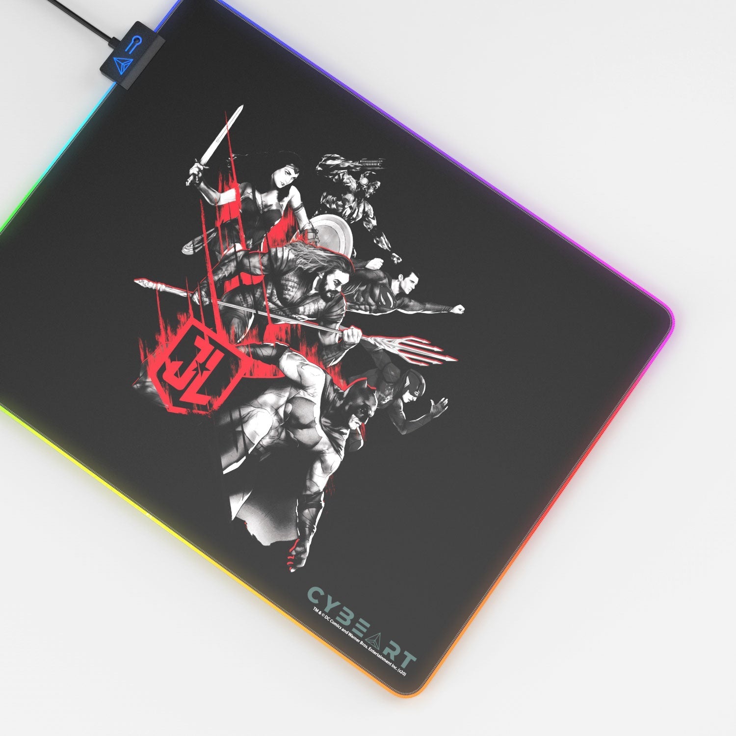 Justice League - Ready For Fight Gaming Mouse Pad - Velora