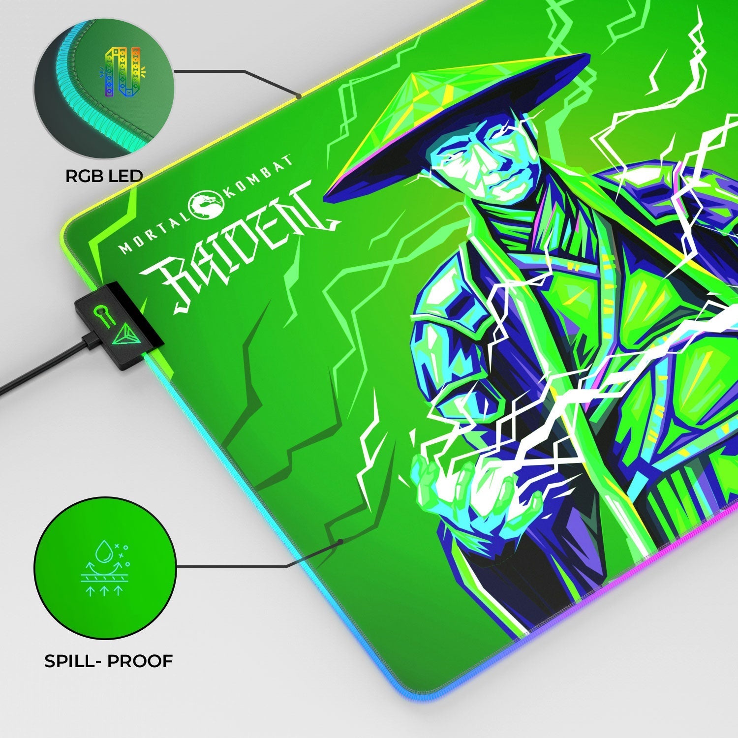 Raiden Gaming Mouse Pad - Velora