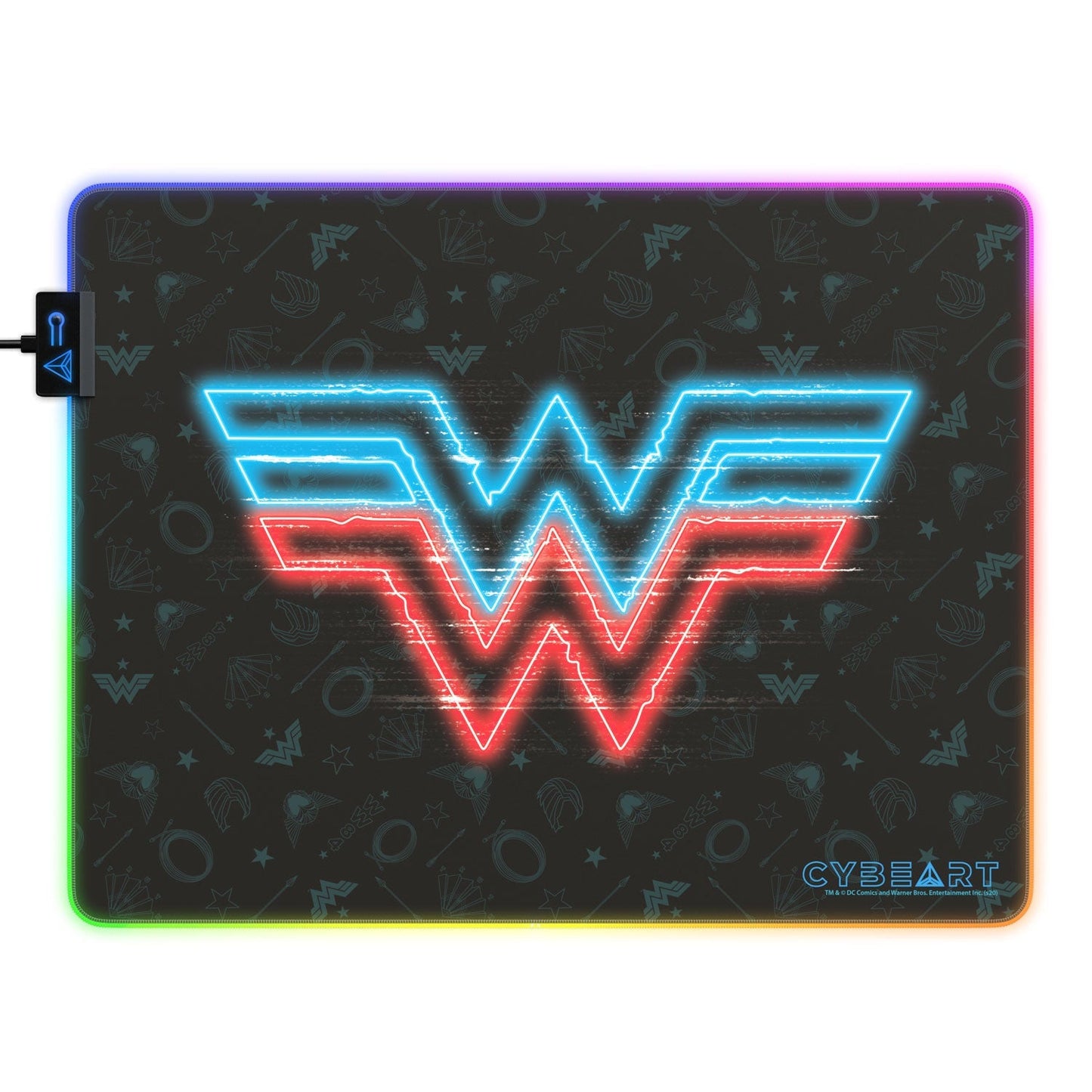 Wonder Woman - Electrified Gaming Mouse Pad - Velora