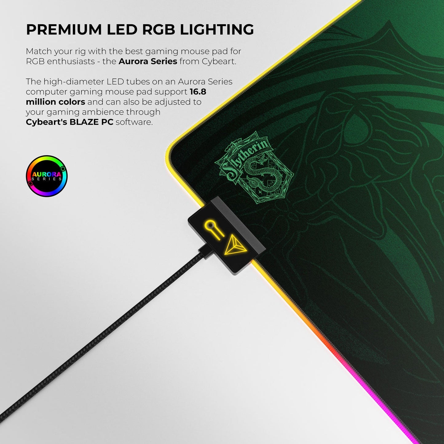 Slytherin Gaming Mouse Pad