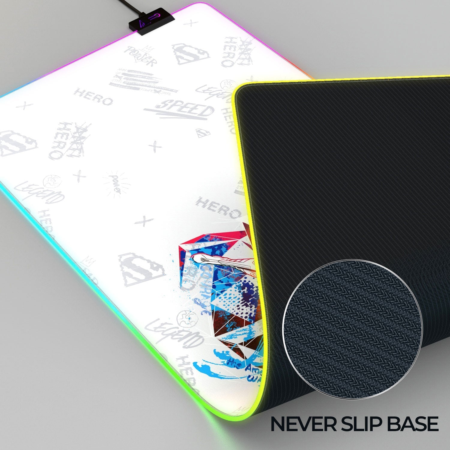 Superman - Truth Honor Courage Gaming Mouse Pad - Velora