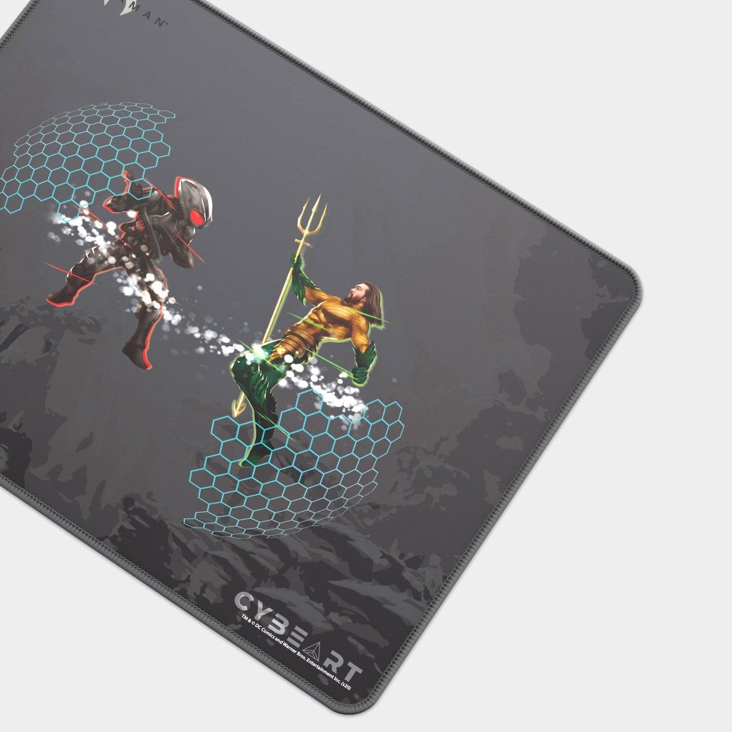 Aquaman Vs. Black Manta Gaming Mouse Pad - Velora