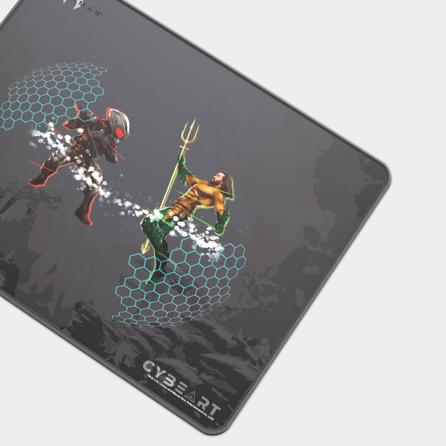 Aquaman Vs. Black Manta Gaming Mouse Pad - Velora