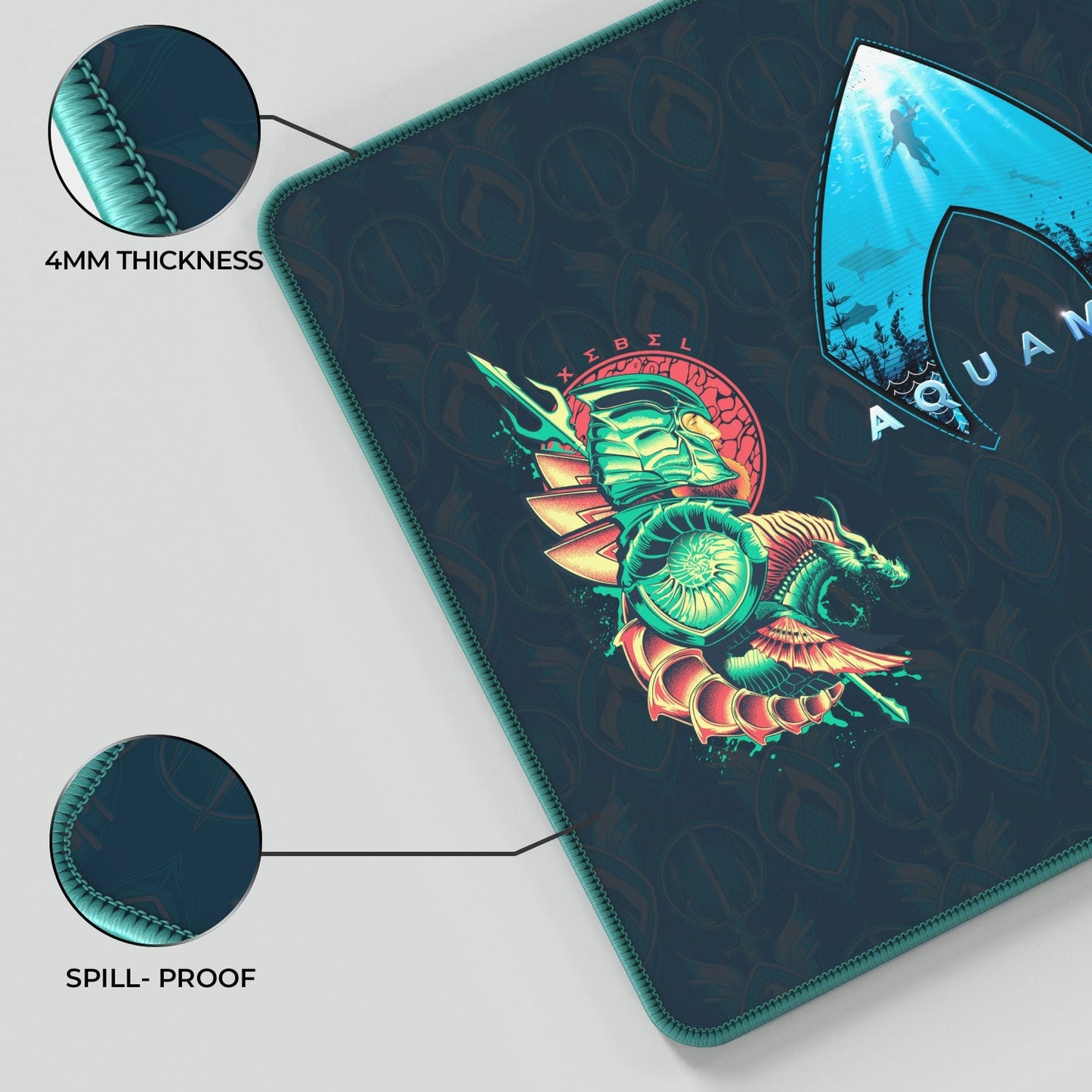Aquaman - XEBEL Kingdom Gaming Mouse Pad - Velora