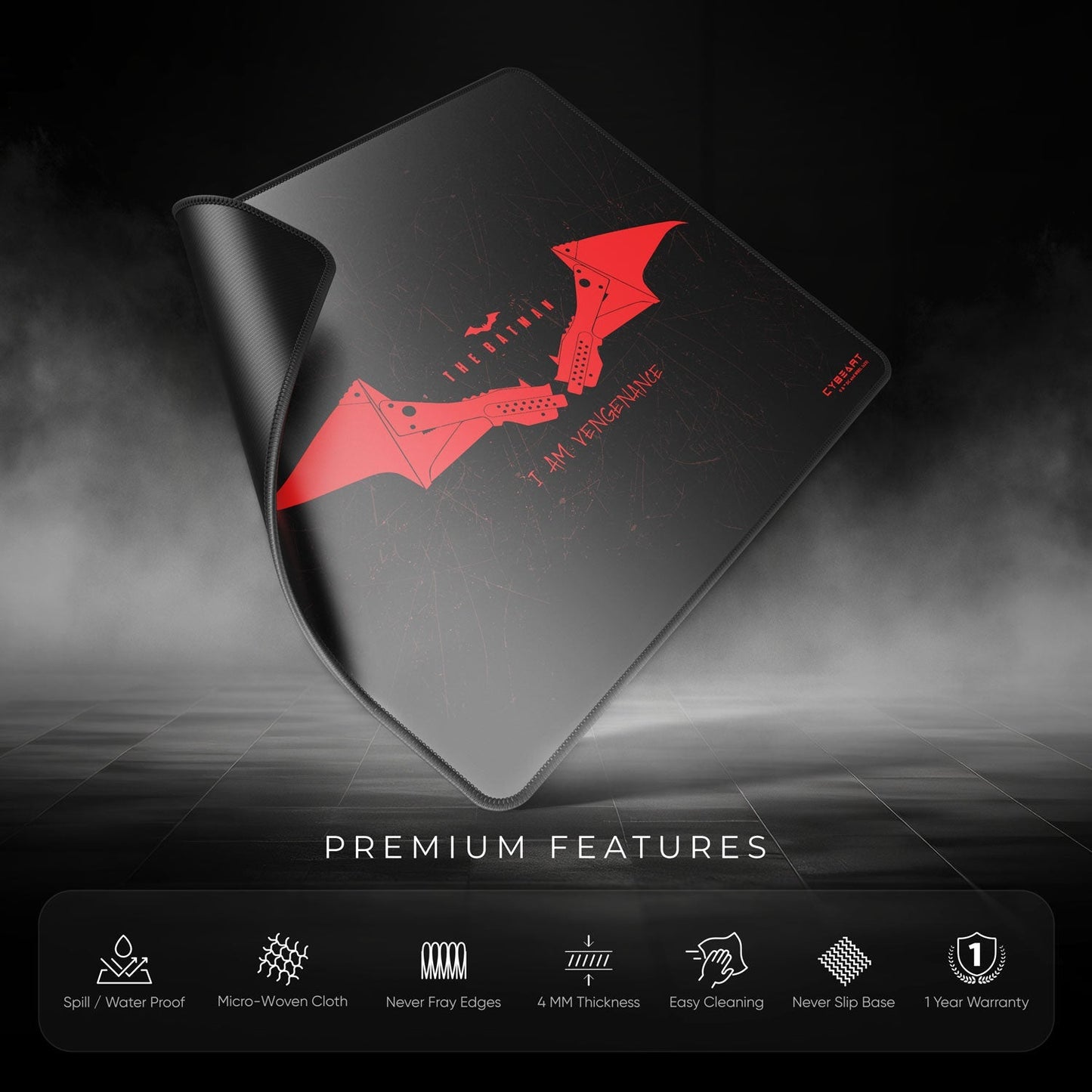 The Batman Gaming Mouse Pad - Velora