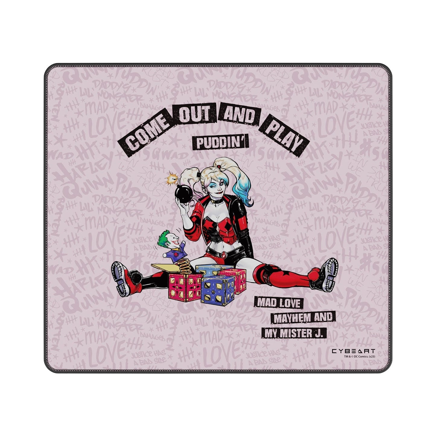 Harley Quinn Gaming Mouse Pad - Velora