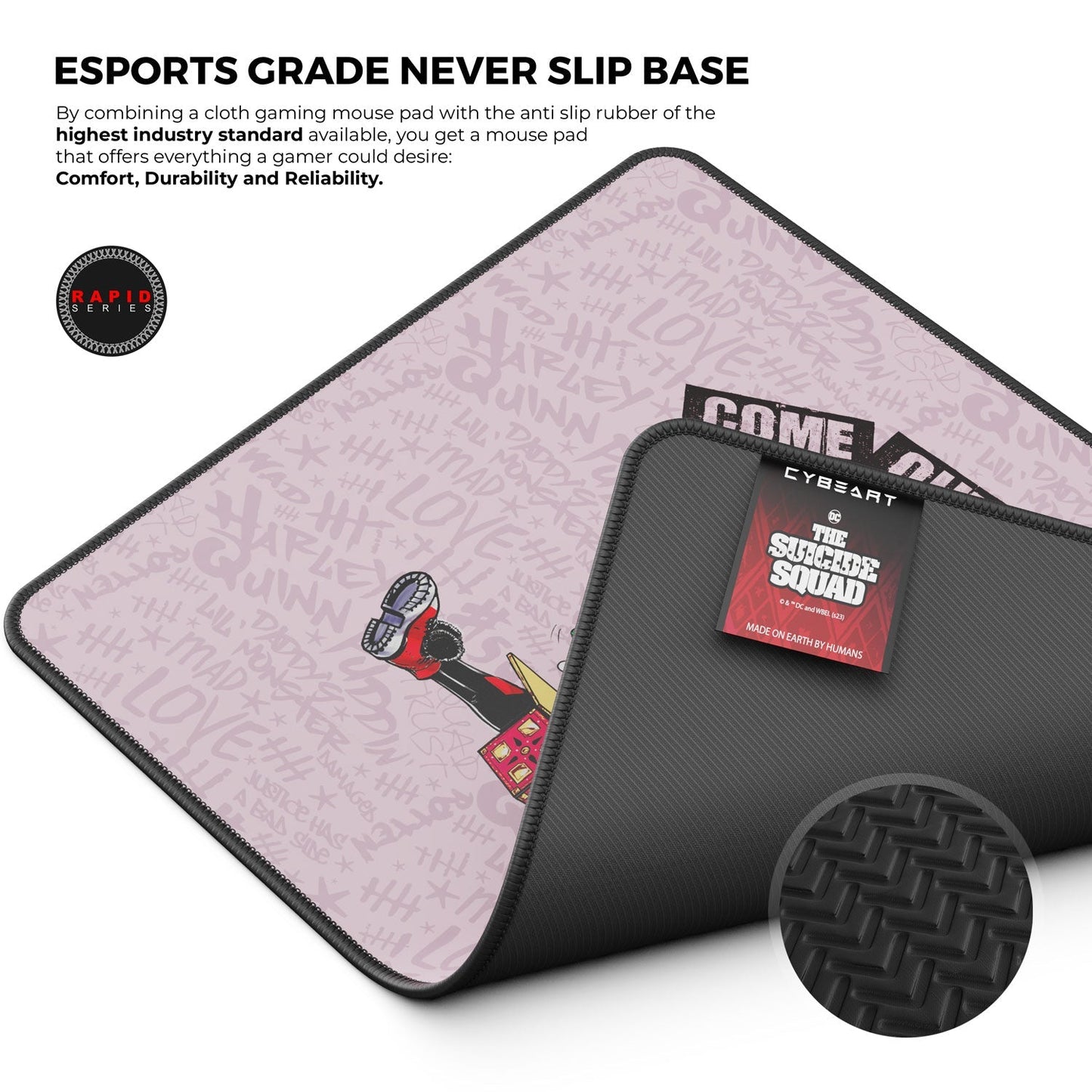 Harley Quinn Gaming Mouse Pad - Velora