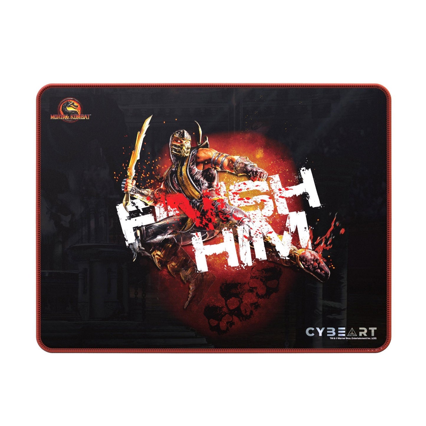Mortal Kombat - FINISH HIM Gaming Mouse Pad - Velora