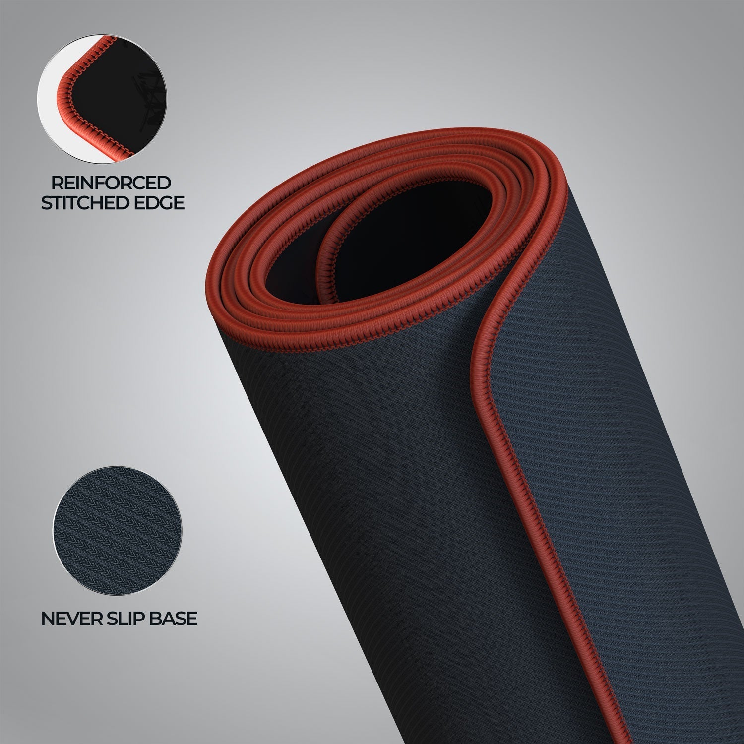 Superman Shield Emblem Gaming Mouse Pad - Velora