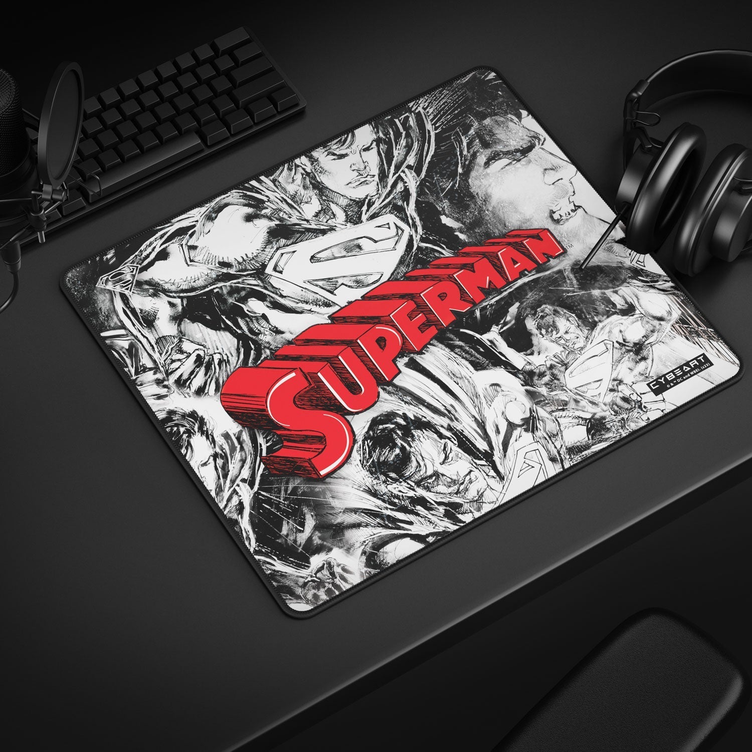 Superman Jim Lee Edition Gaming Mouse Pad - Velora