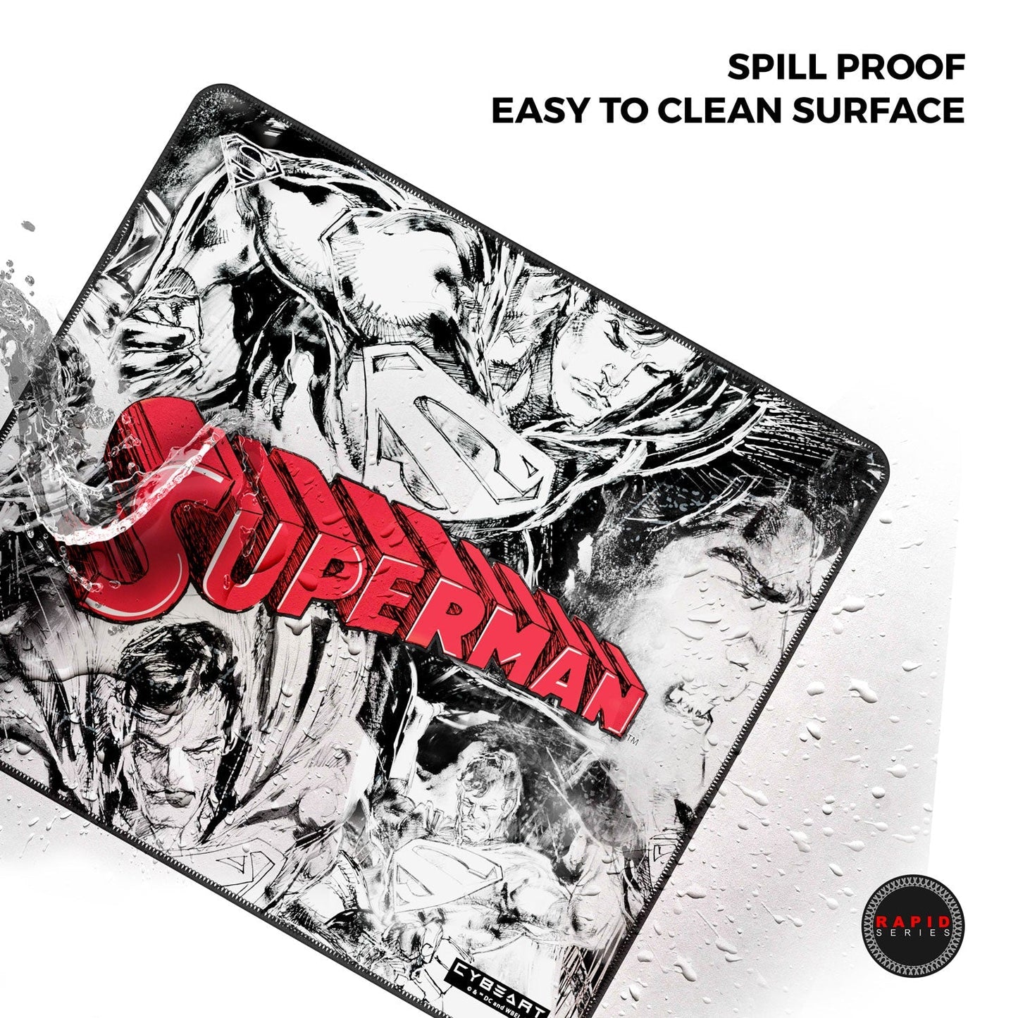 Superman Jim Lee Edition Gaming Mouse Pad - Velora