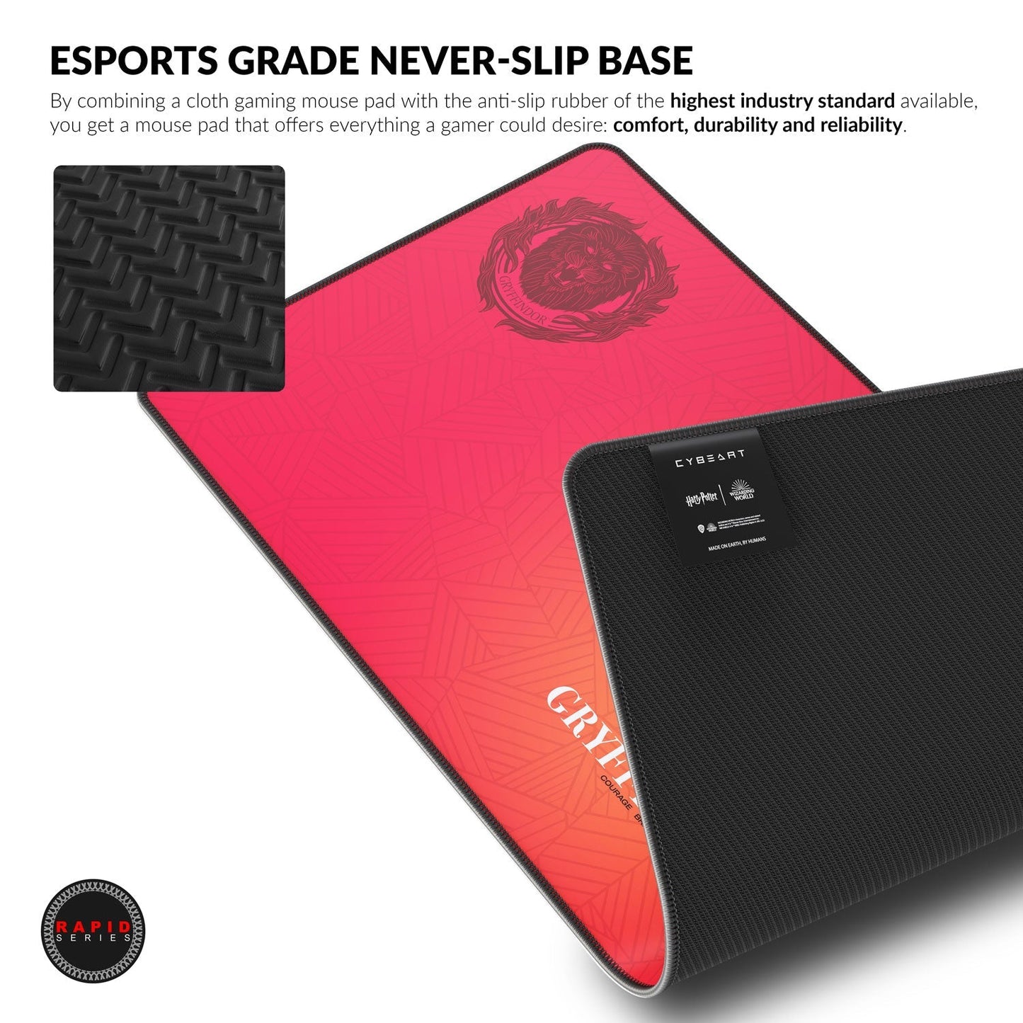 Gryffindor Gaming Mouse Pad - Velora